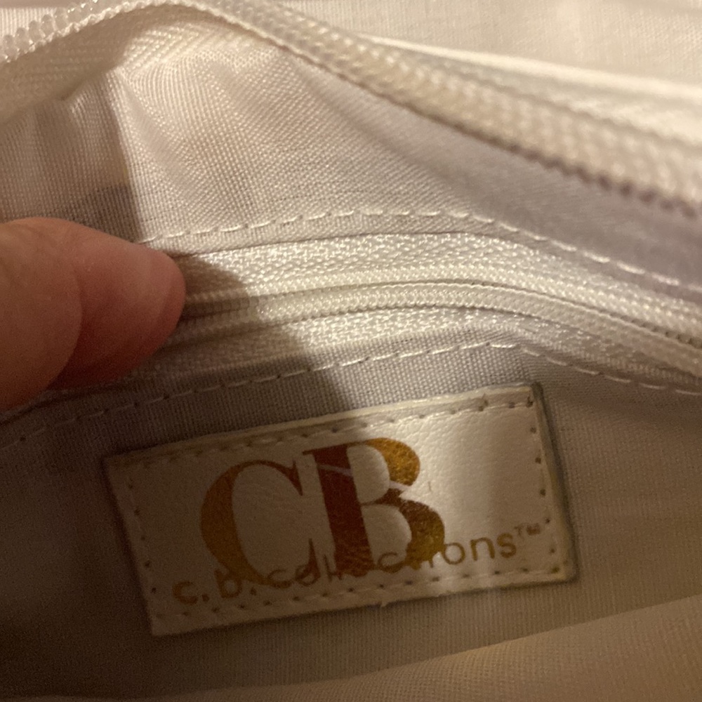 CB collection Ivory Leather Crossbody - Picture 7 of 10